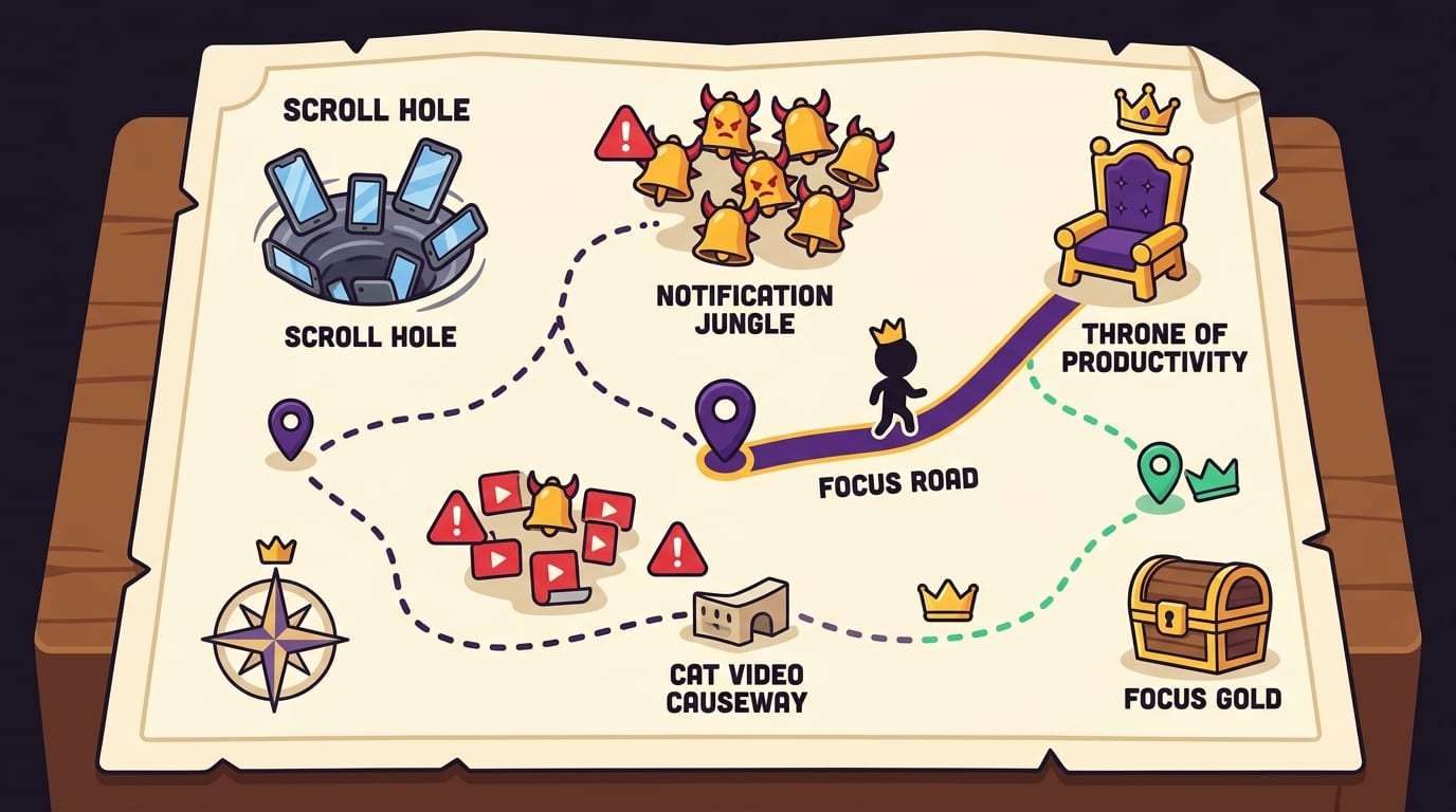 Build a Distraction Map Before You Build a Routine