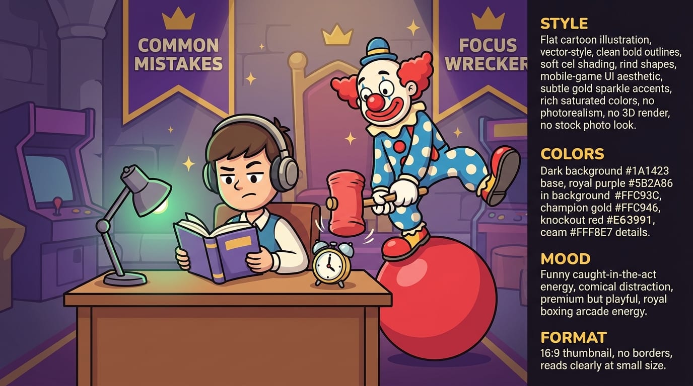Common Mistakes That Wreck Focus Like a Clown With a Hammer