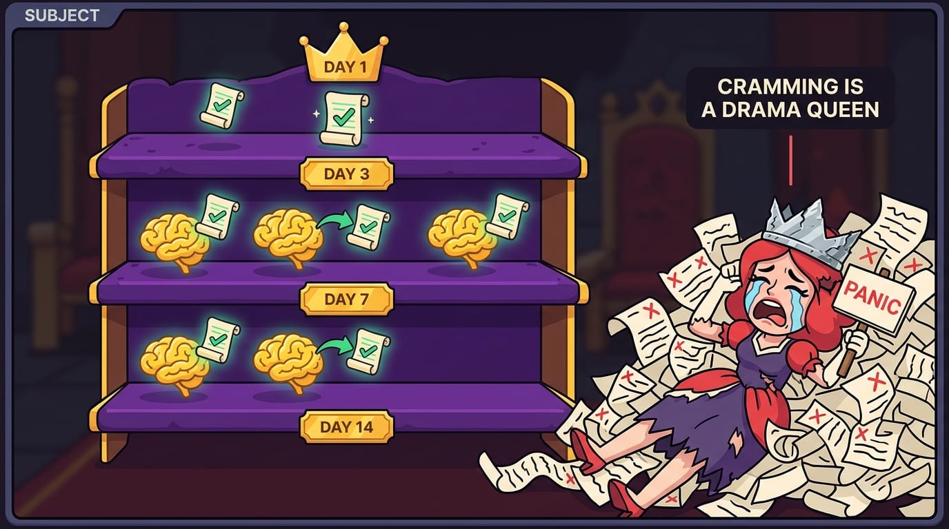 9. Use Spaced Repetition: Cramming Is a Drama Queen