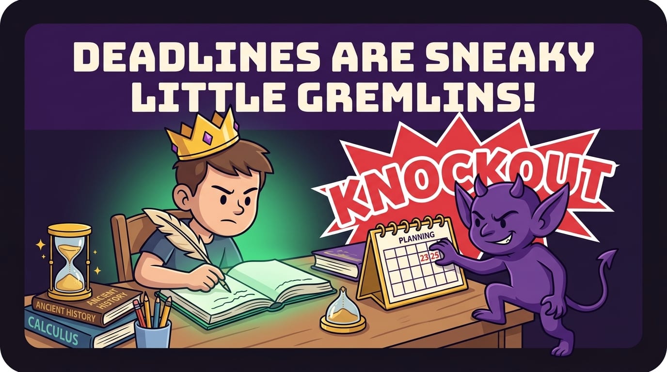 5. Planning Tools: Deadlines Are Sneaky Little Gremlins