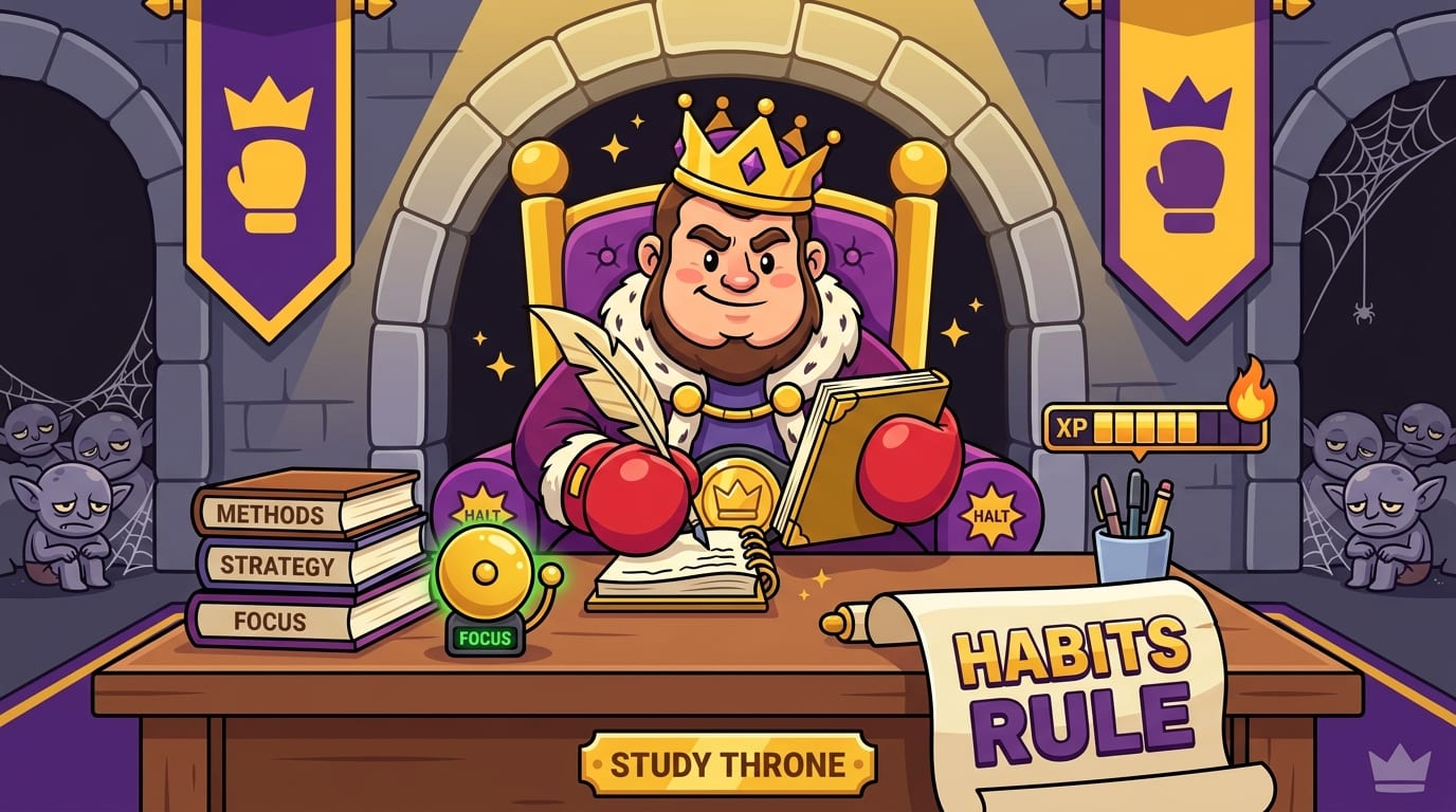 8. Build Study Habits That Survive Low-Motivation Days