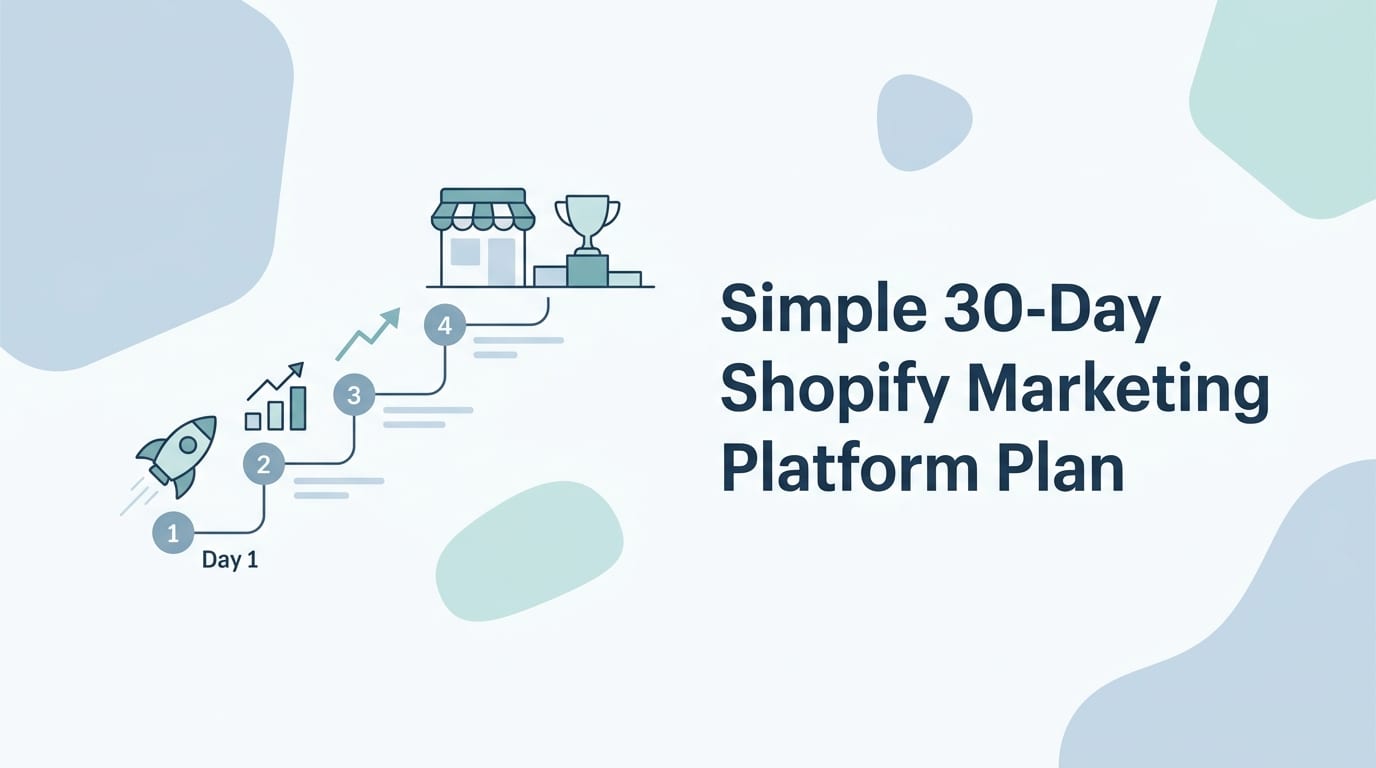 A Simple 30-Day Shopify Marketing Platform Plan
