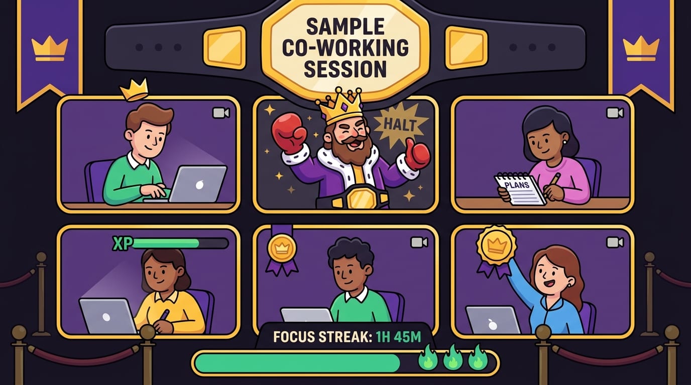 A Sample Virtual Co Working Session You Can Steal Today