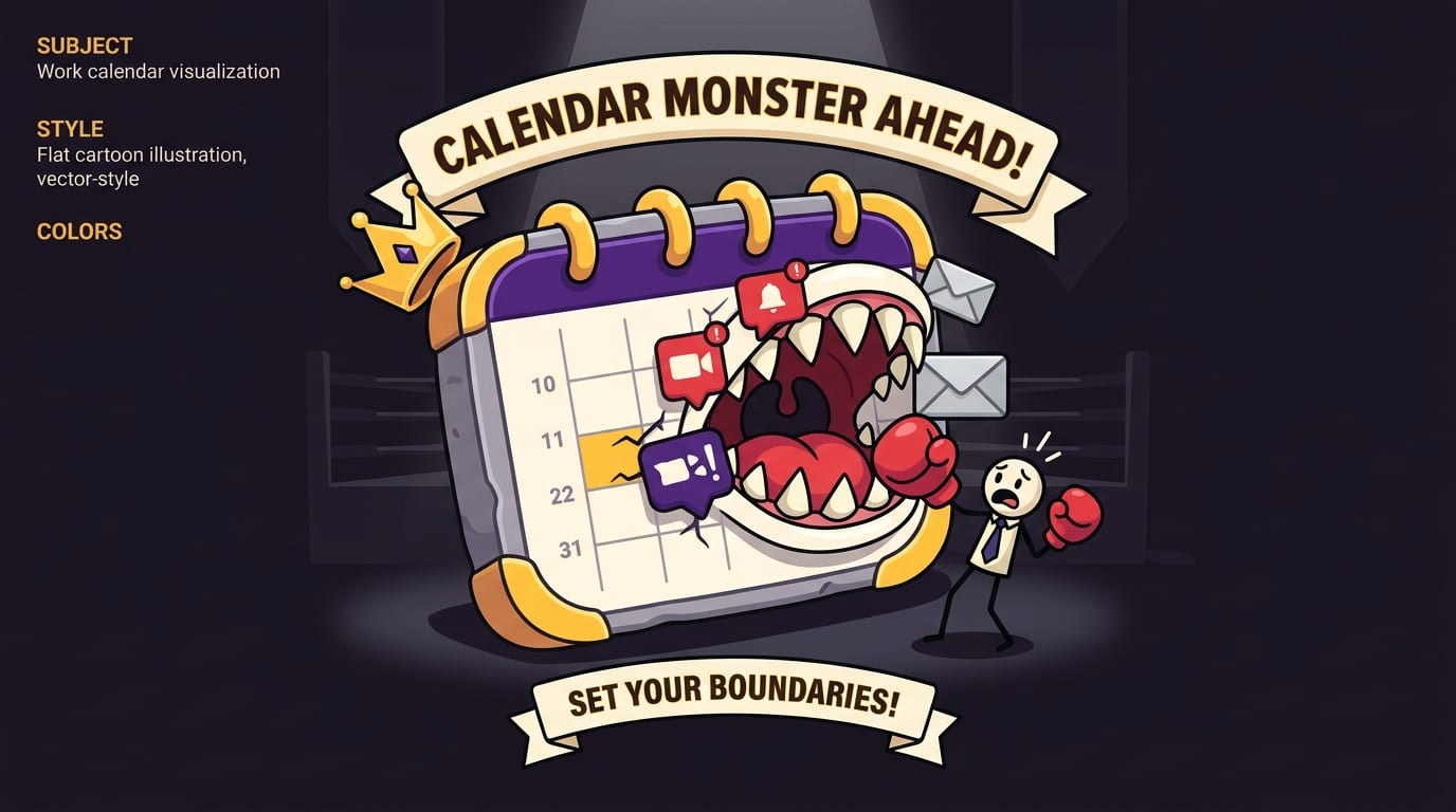 Set Boundaries Before Your Calendar Eats You