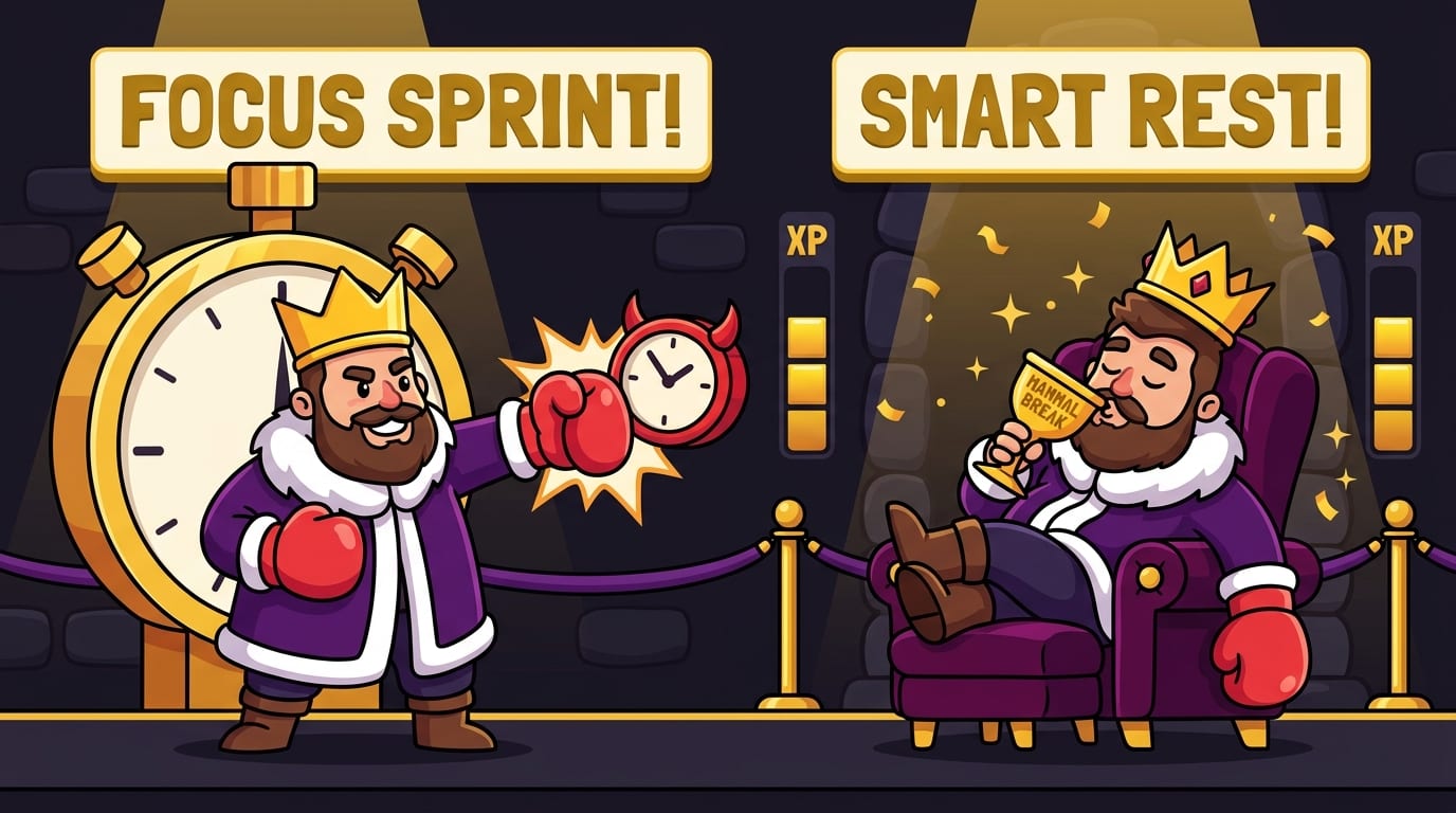 Work in Focus Sprints, Then Take Breaks Like a Smart Mammal