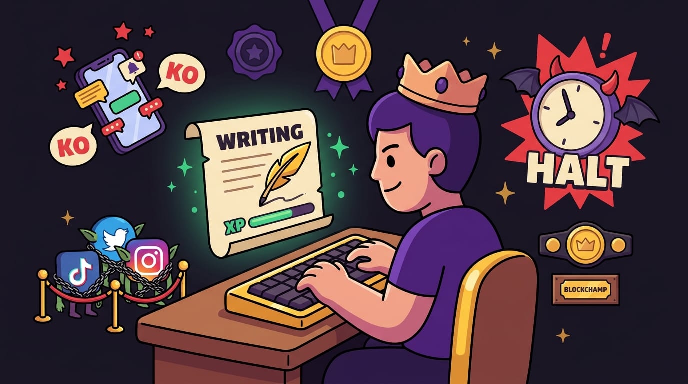 A Step-by-Step Routine for Beating Procrastination and Distraction to Write