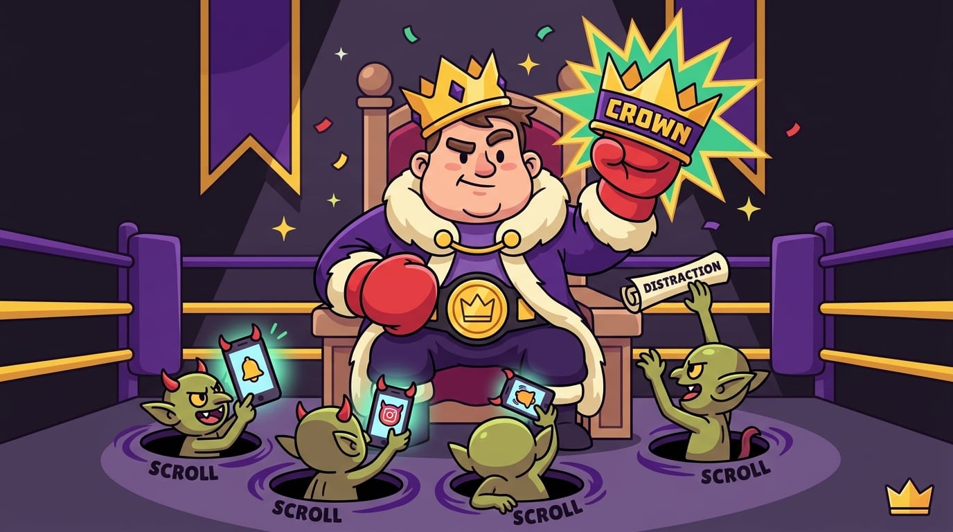 Morning Movement: Put the Crown on Before the Scroll Attacks