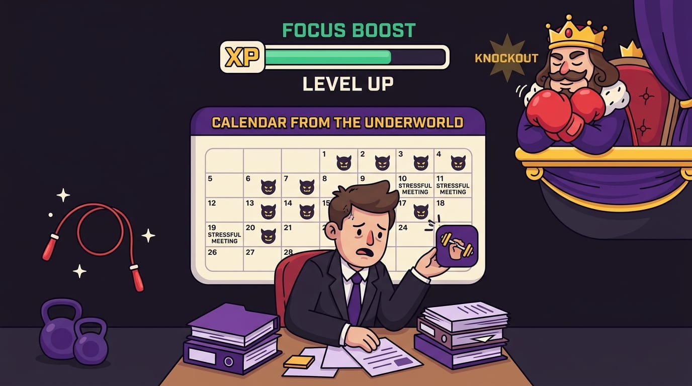 Movement Snacks: Tiny Workouts for People With Calendars From the Underworld