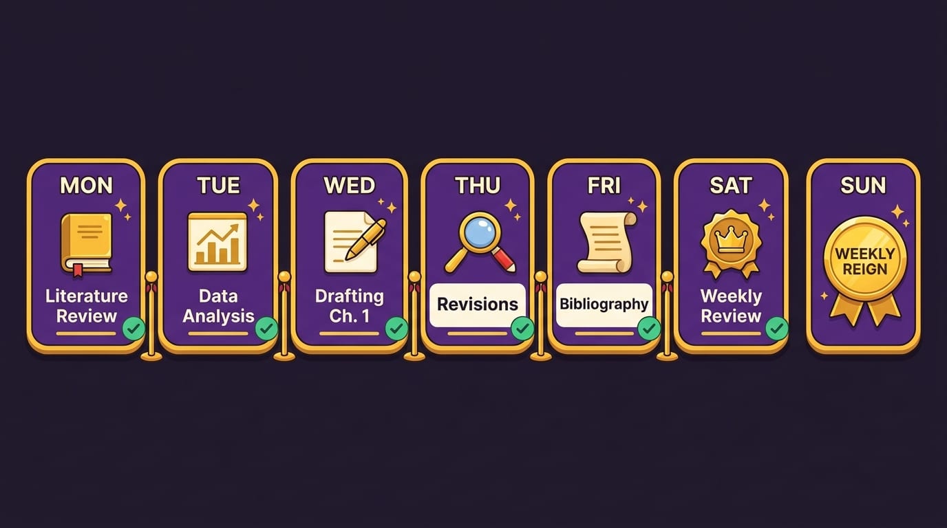 11. A Practical Weekly System for Writing a PhD With Focus