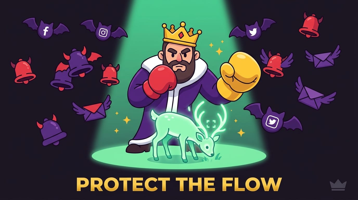 Protect Flow Once It Arrives, Because Flow Is a Skittish Little Deer