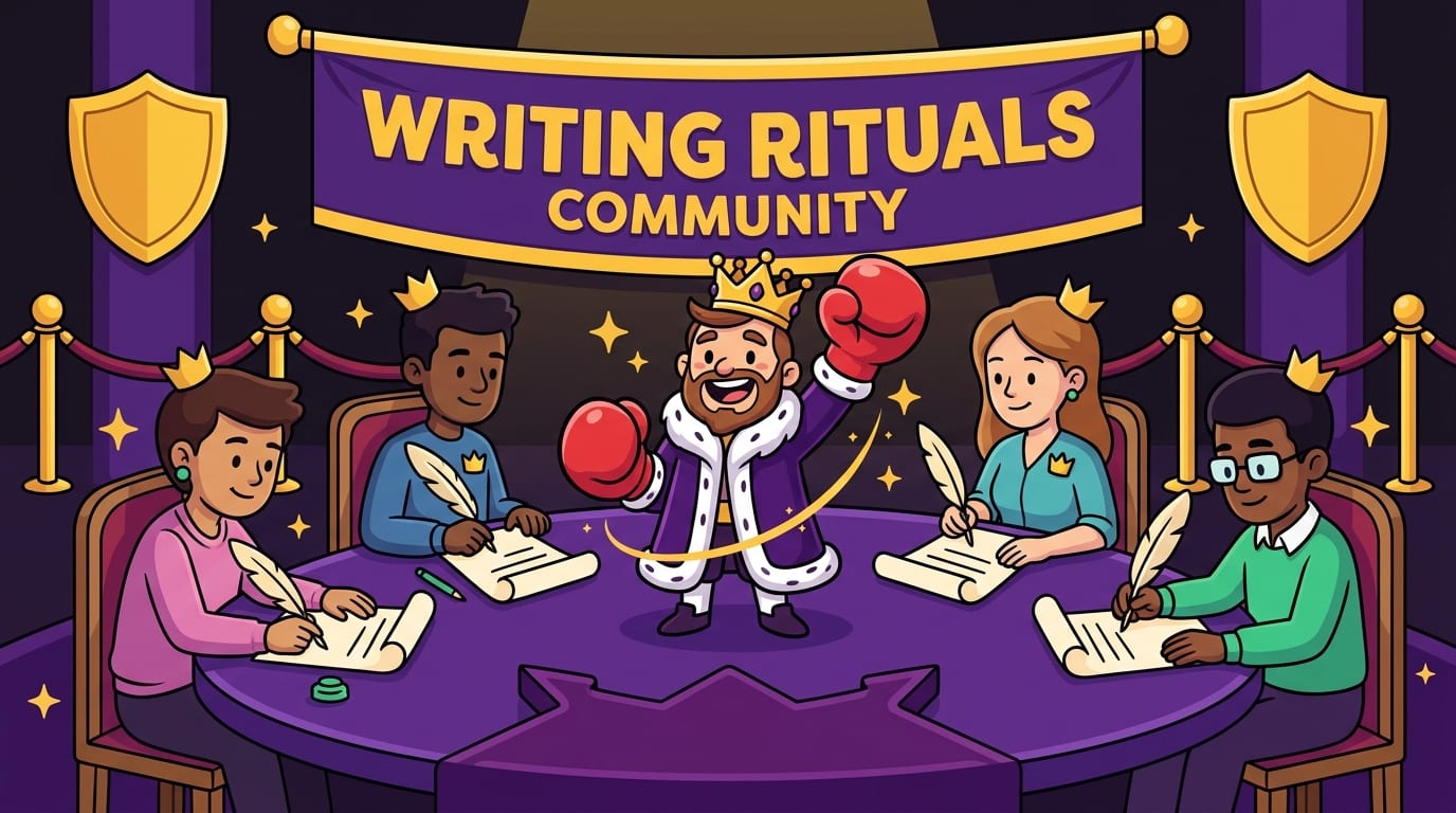 Build Community Rituals That Tell Your Brain: It’s Writing Time, Peasant