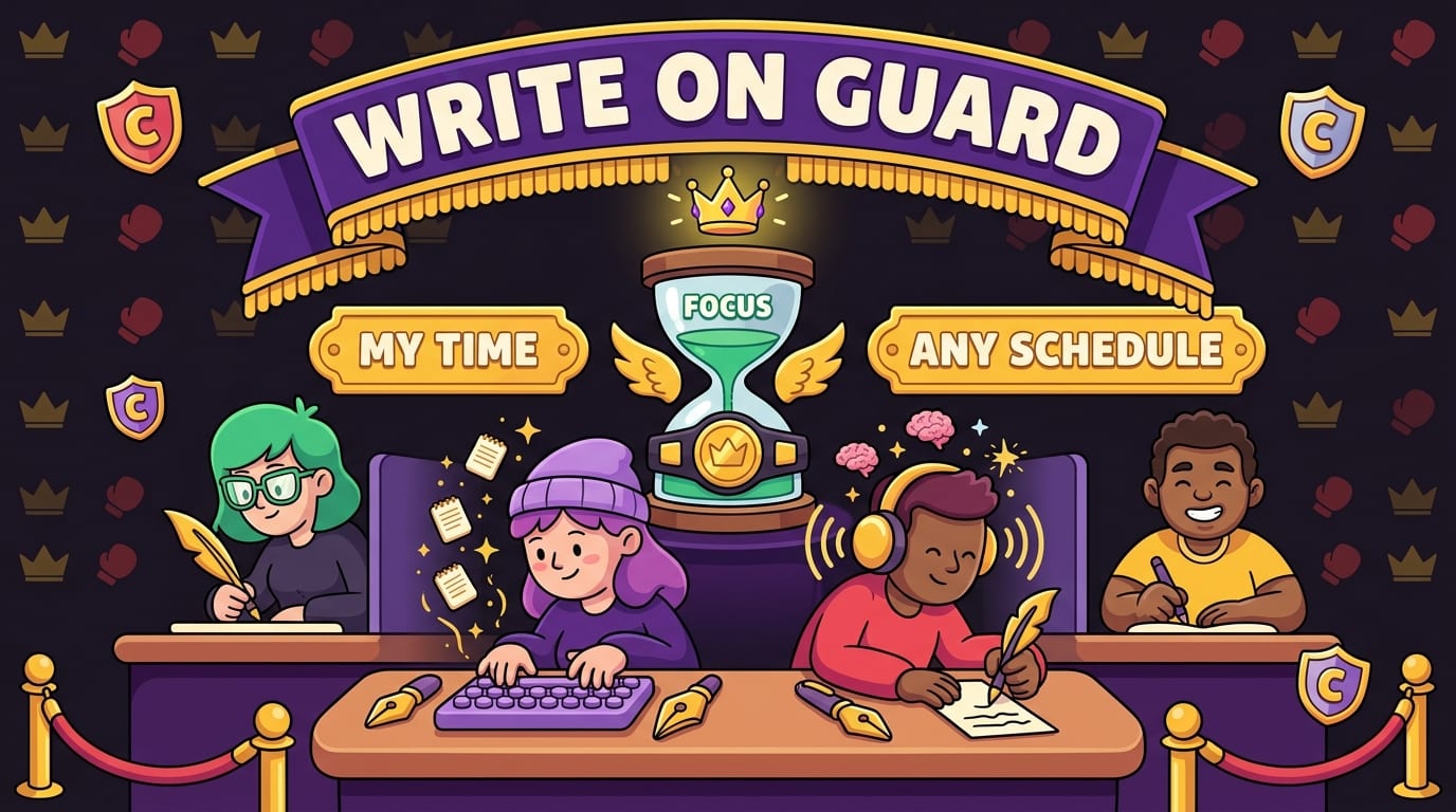 Make Community Writing Inclusive for Different Brains and Schedules