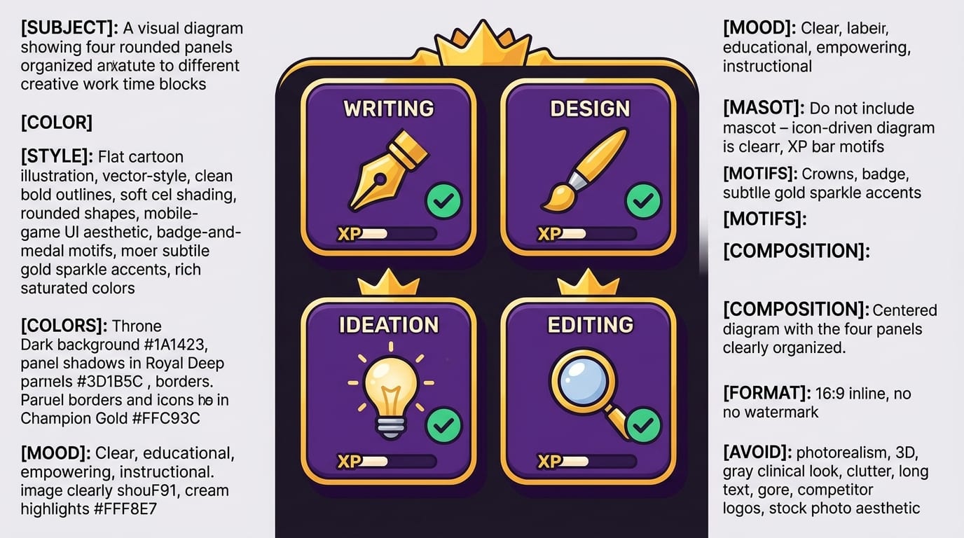 Use Time Blocks, But Match Them to the Type of Creative Work
