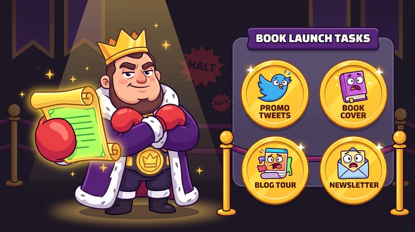 Plan Your Launch Without Letting Launch Tasks Devour the Manuscript