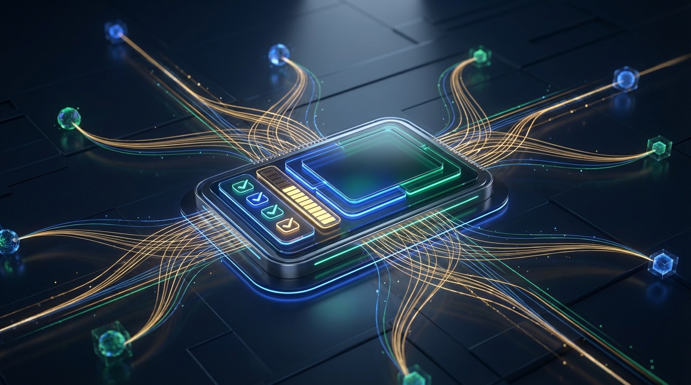 Infographic checklist for navigating global payroll and tax compliance for remote teams, highlighting AI decision logs and EOR usage.