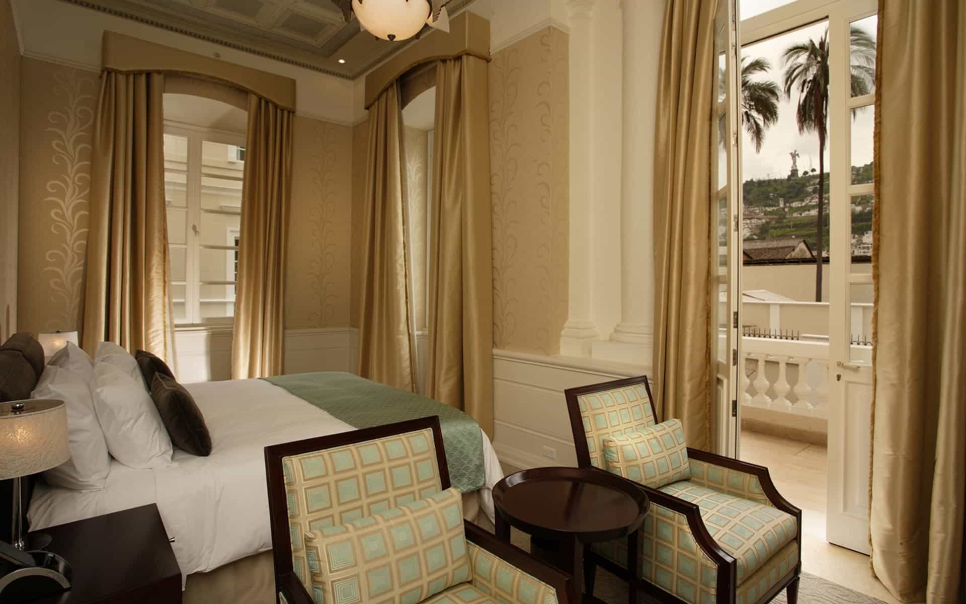 Balcony Junior Suite | Casa Gangotena Hotel 