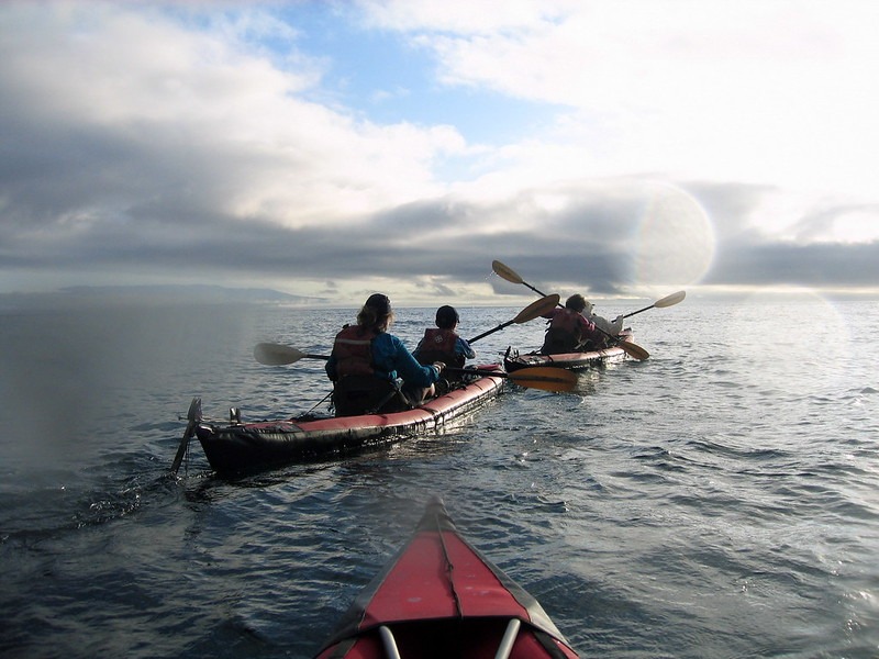 kayaking