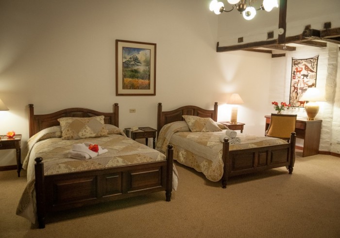 Double superior room | Hacienda Abraspungo