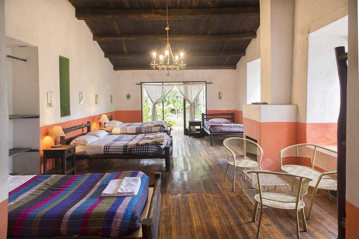 Family room | Hacienda Guachala