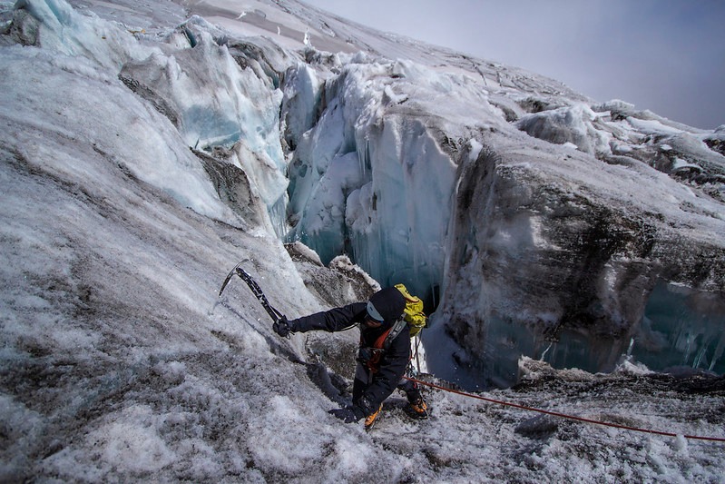 Ice climbing