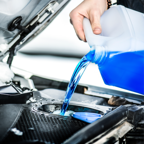 Refilling Washer Fluid