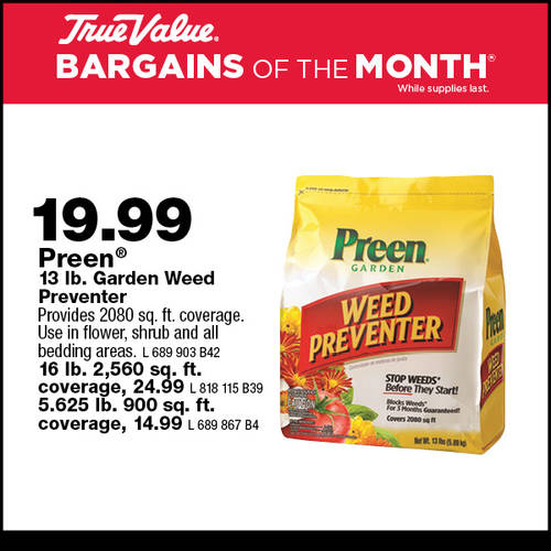 Preen Weed Preventer