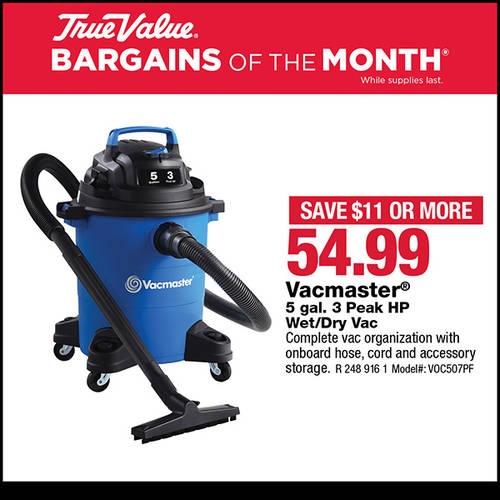 Vacmaster Wet-Dry Vac