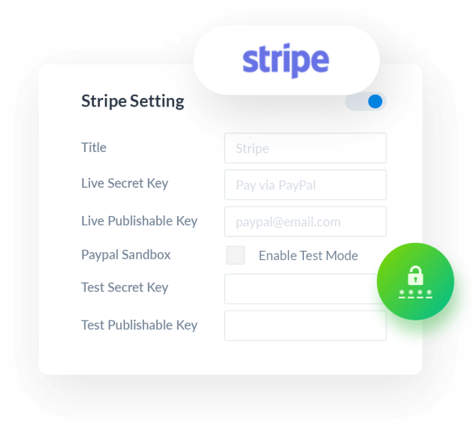 Your customers can enjoy the convenience of secure credit card purchases from your store, powered by Stripe