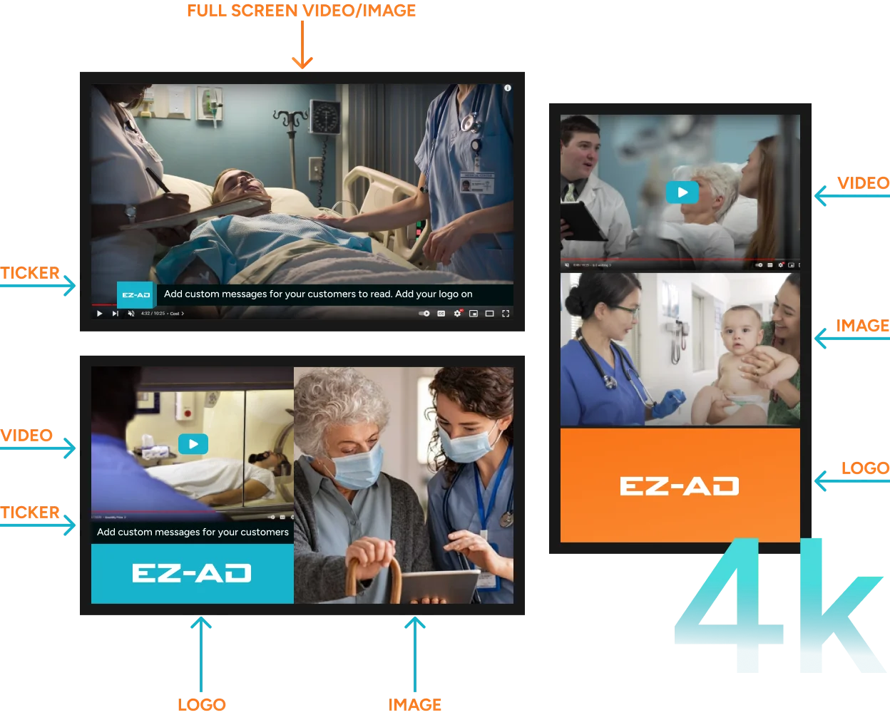 EZ-AD TV Digital Signage