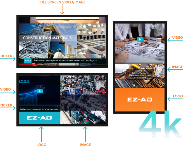 EZ-AD TV Digital Signage