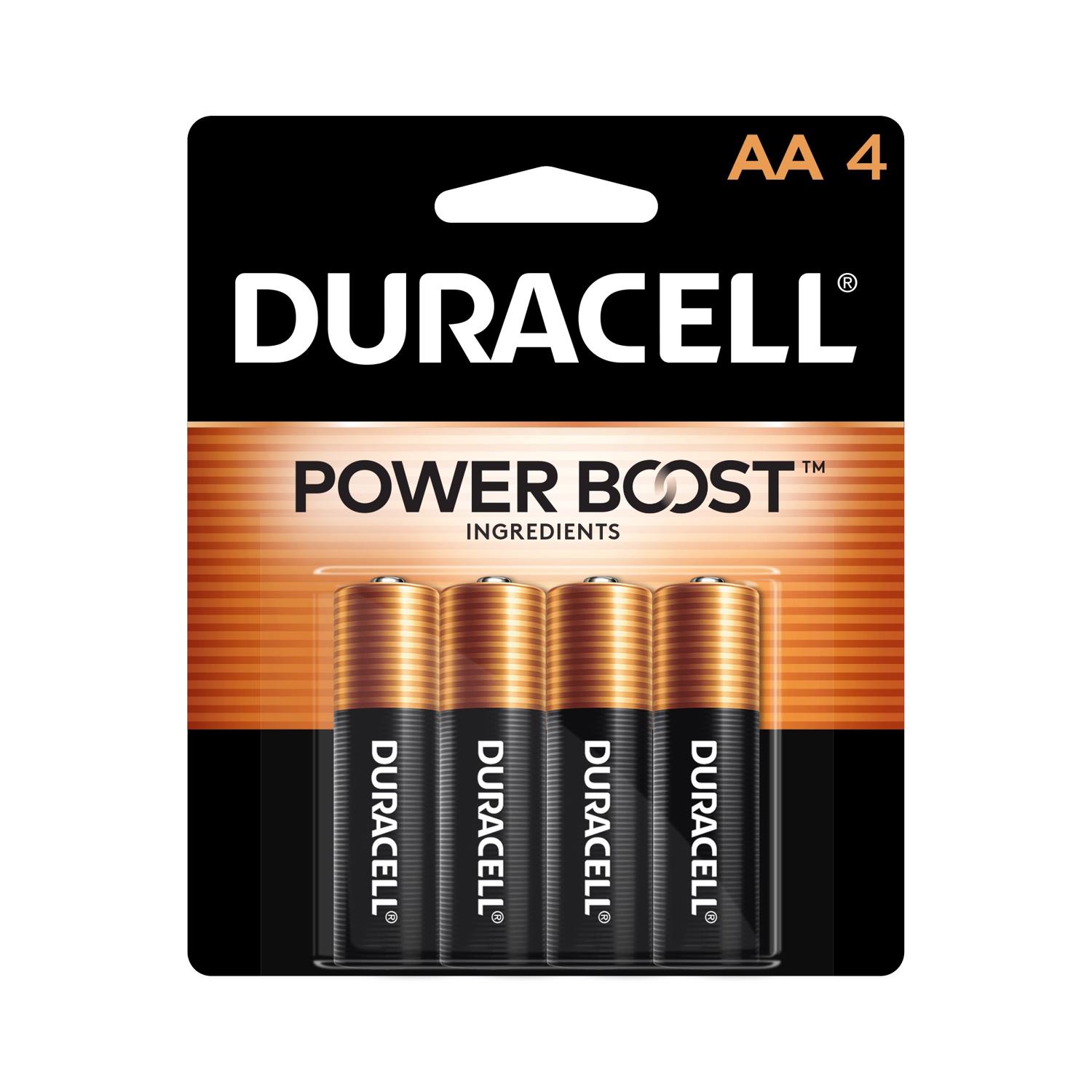 Duracell CopperTop AA Alkaline Battery (4-Pack)