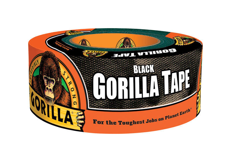 1.88 In. W X 10 Yd L Heavy-duty Black Duct Tape