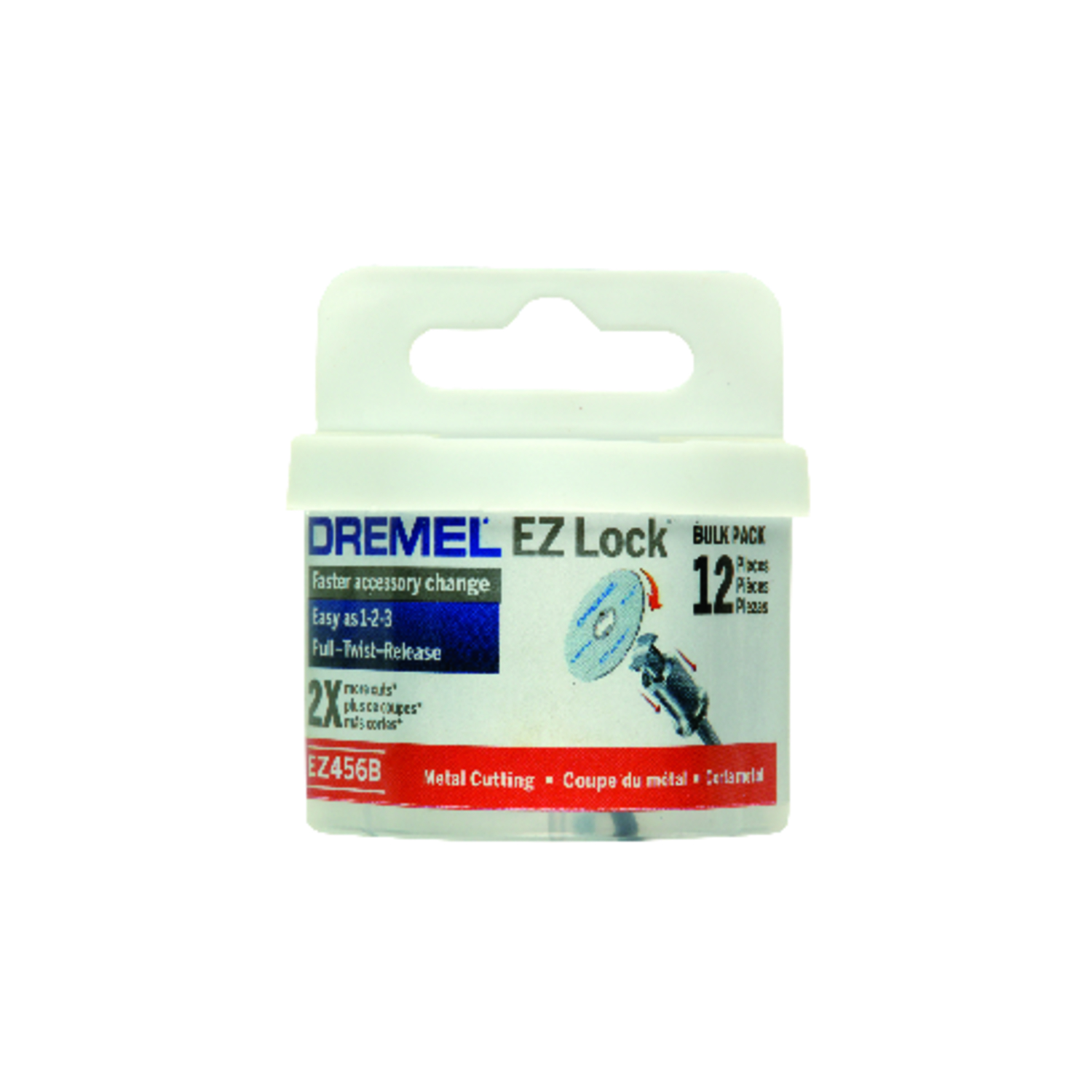 Dremel 1-1/2 In. EZ Lock Metal Cut-Off Wheel (12-Pack)