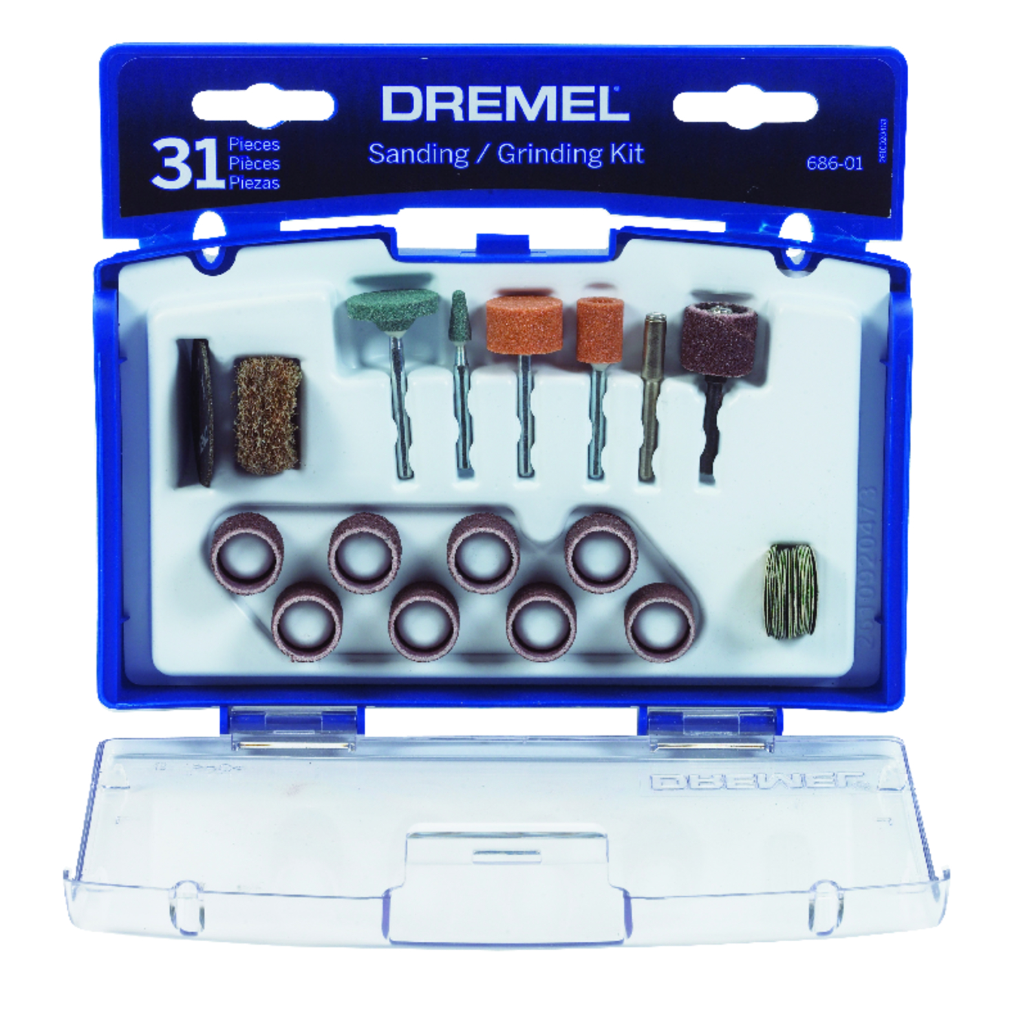 Dremel Sanding and Grinding Rotary Tool Accessory Kit (31-Piece)