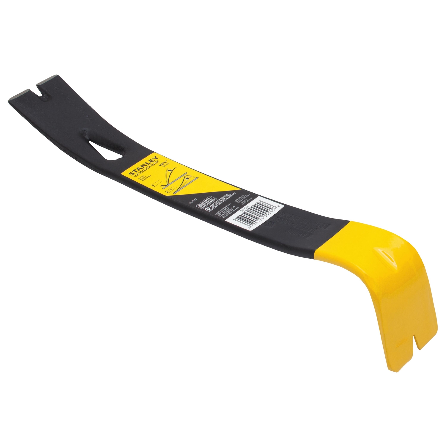 Wonder Bar Ii 7 In. Pry Bar, High-carbon Steel, Beveled Nail Slots