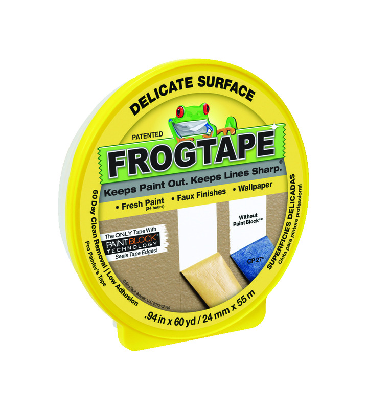 FrogTape 0.94 In. x 60 Yd, Delicate Surface Masking Tape