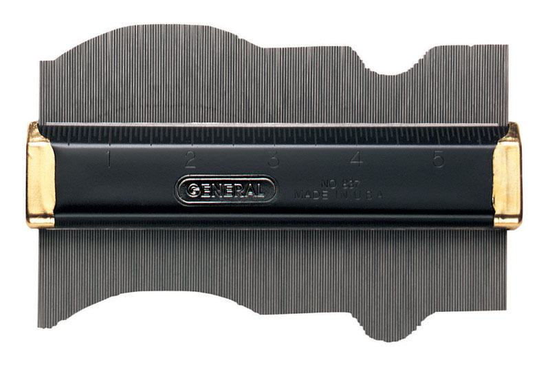 Contour Gauge, 6 x 3.5 In.