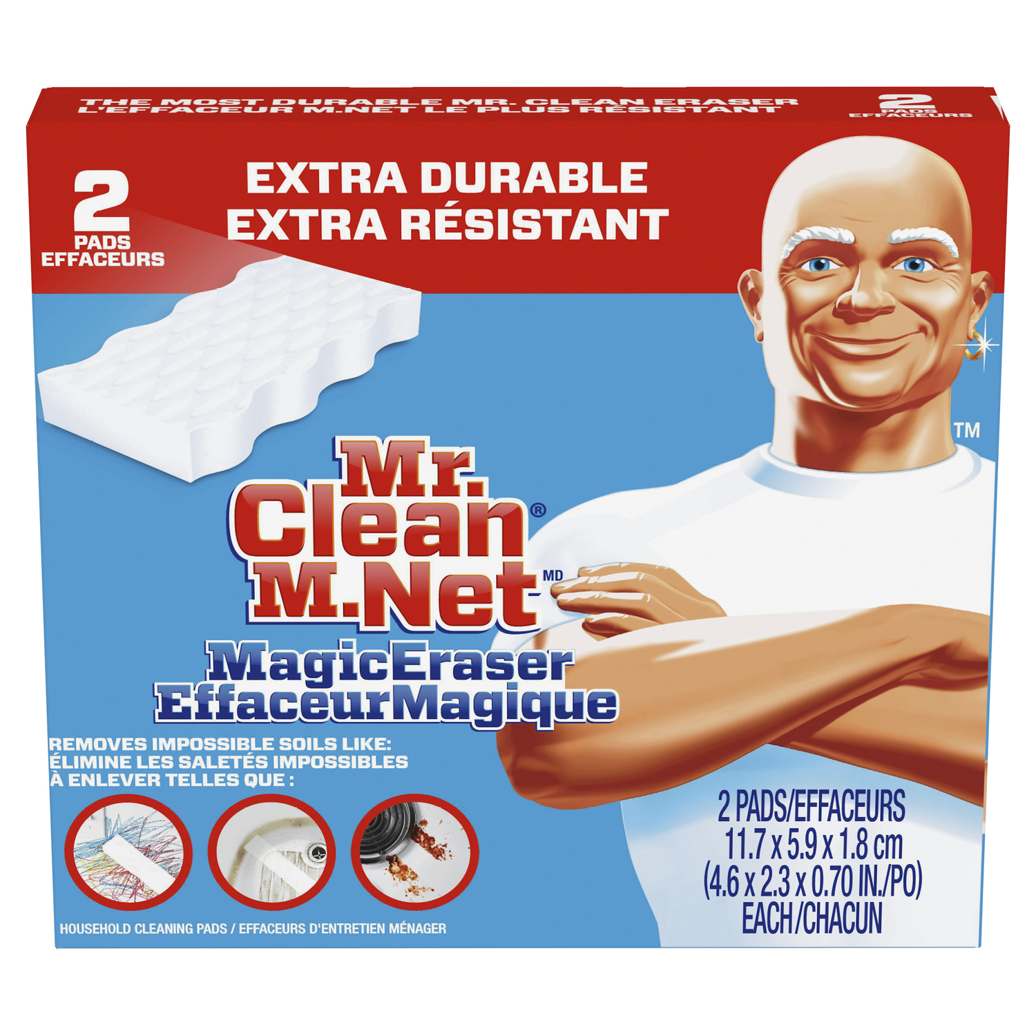 Mr. Clean Magic Eraser Cleansing Pad with Extra Power (2-Count)