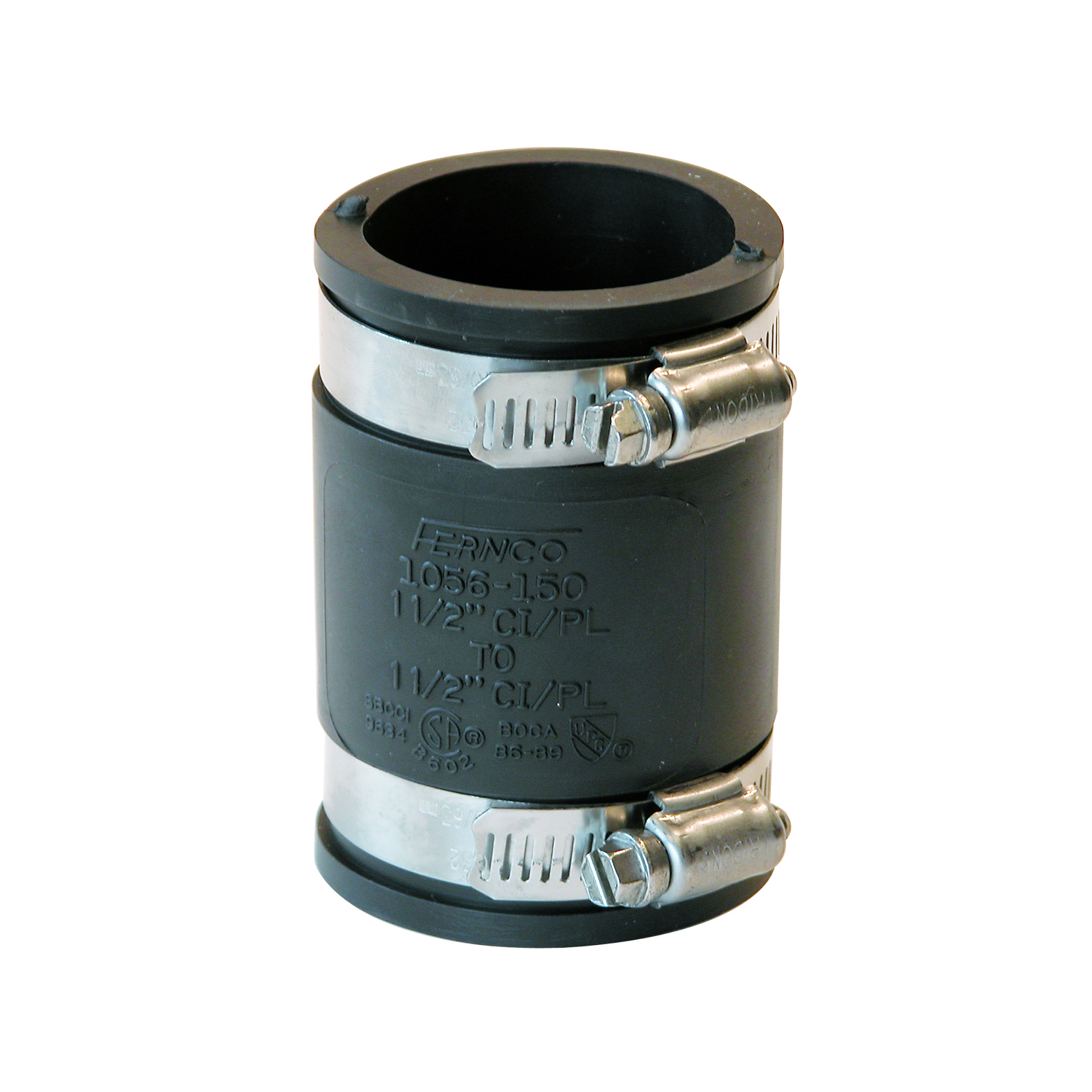 Fernco 1-1/2 In. Plastic to Plastic PVC Coupling