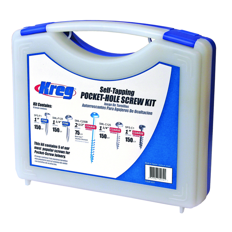 Kreg Pocket-Screw Project Kit (675 Ct.)