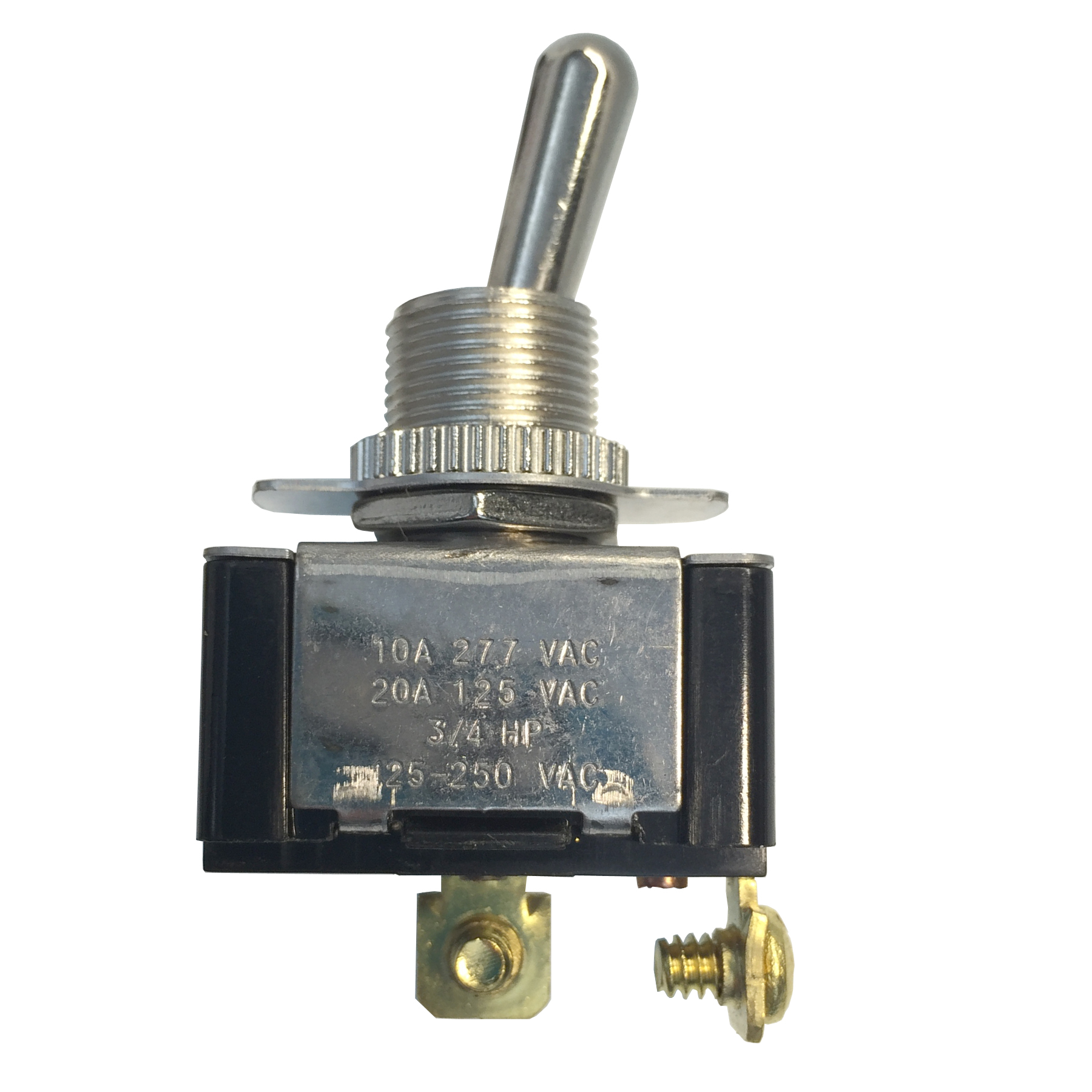 Gardner Bender Heavy-Duty SPST Screw Moisture Resistant Toggle Switch