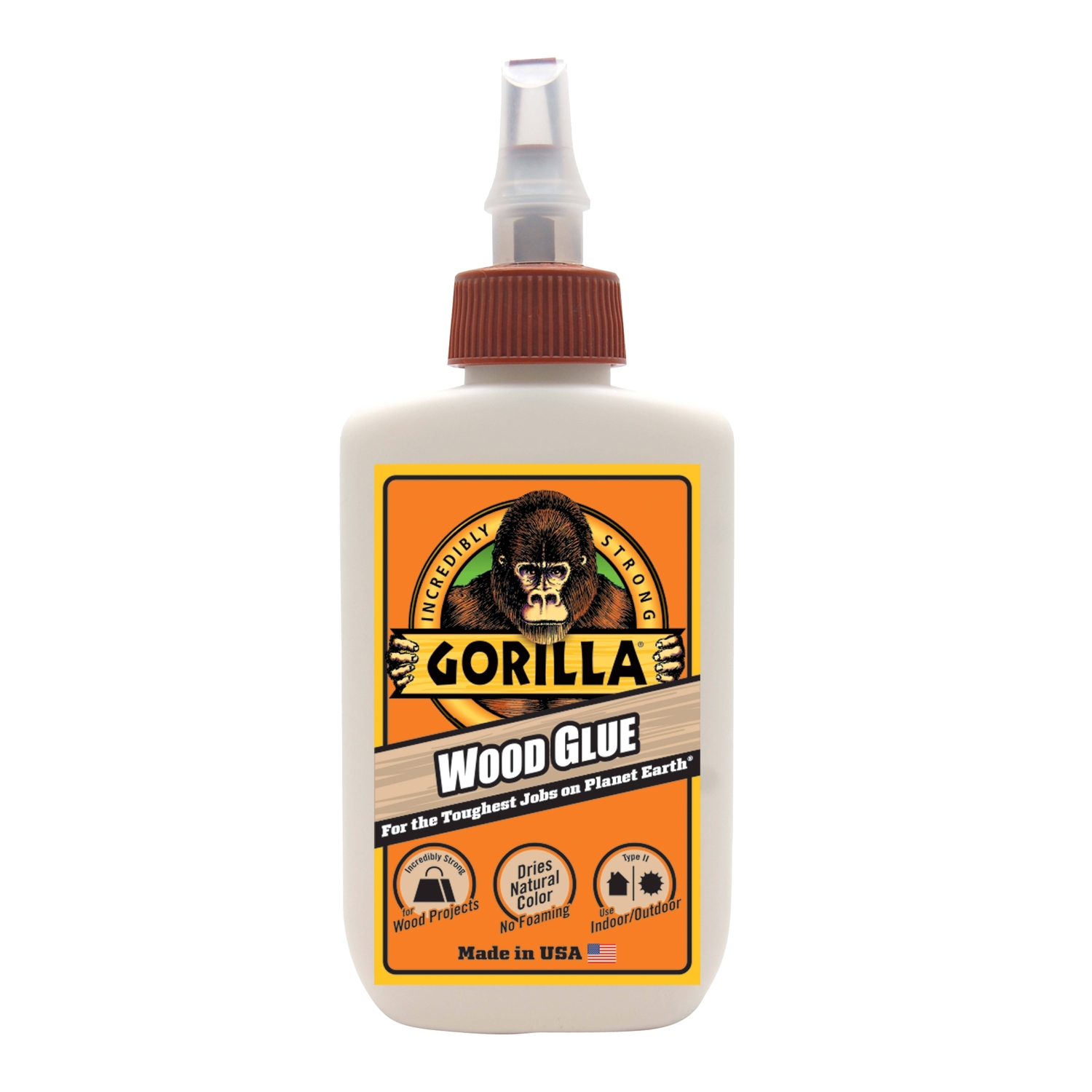 4 Oz. Wood Glue - Pva Adhesive For Woodworking Projects
