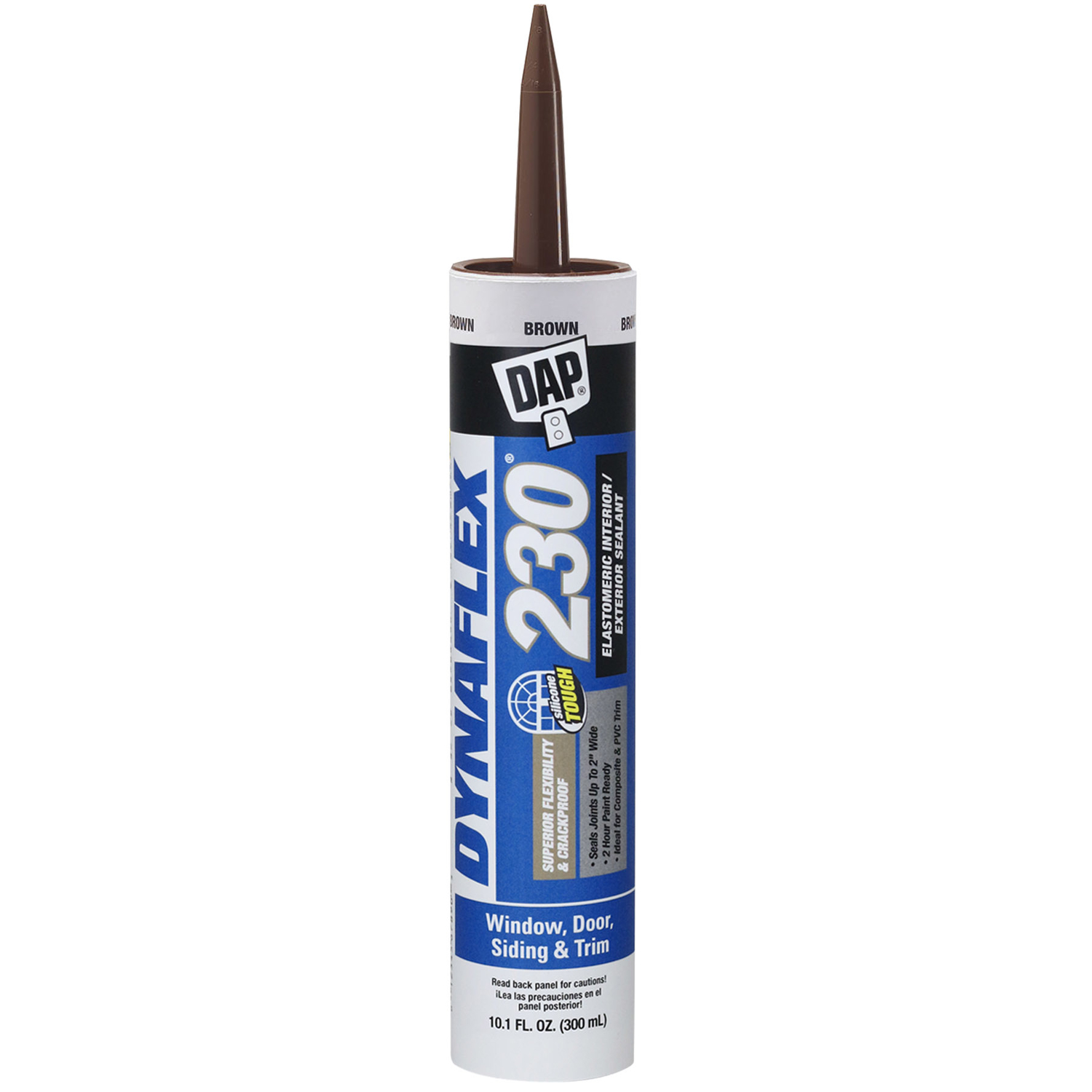 Dynaflex 230 Latex Sealant, Brown, 10.1-oz.