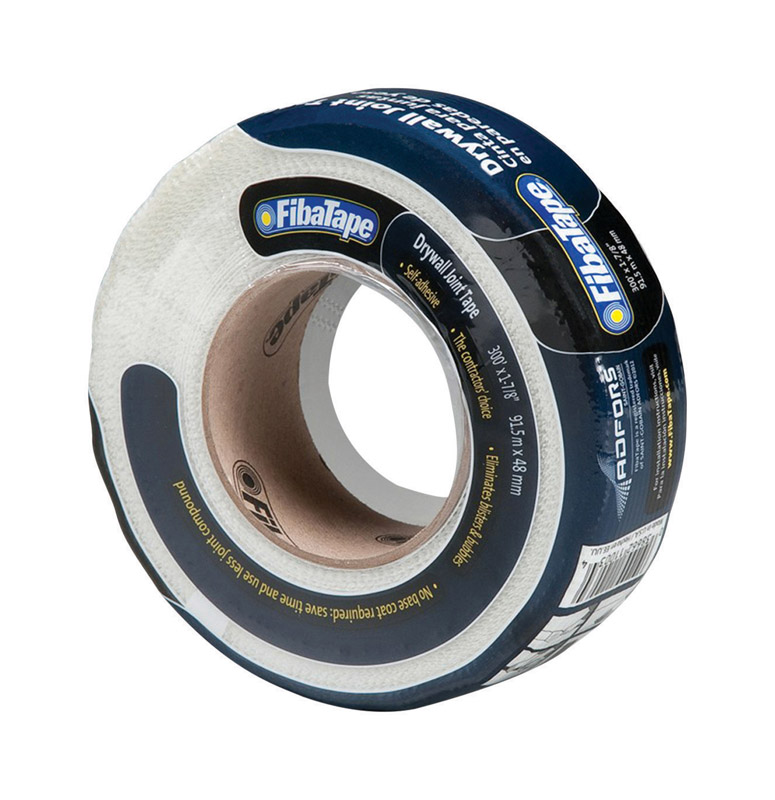 1-7/8 In. X 300 Ft. White Self-adhesive Fiberglass Mesh Drywall Tape