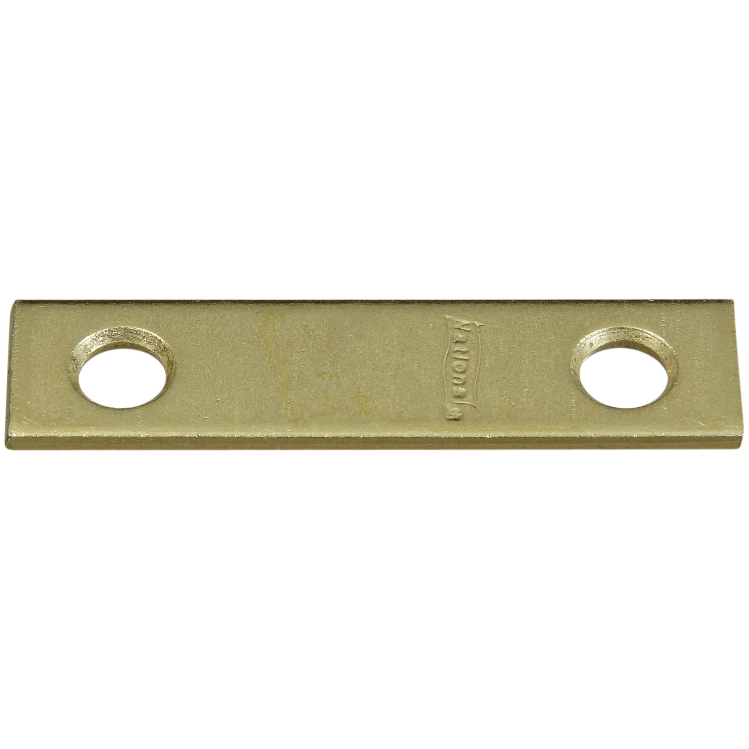 National Hardware 2 In. x 1/2 In. Brass Steel Mending Brace (4-Count)