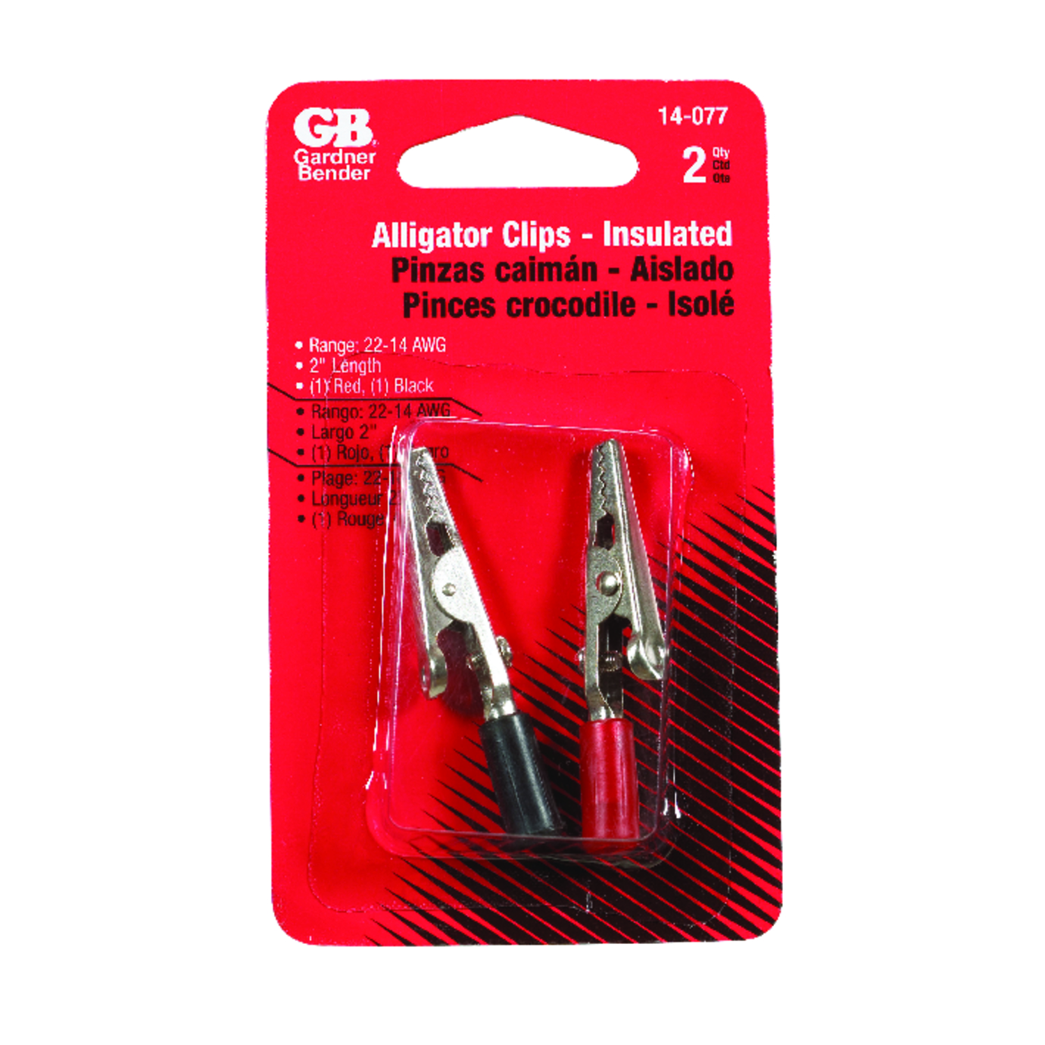 Gardner Bender 2 In. Standard Insulated Alligator Clip (2-Pack)