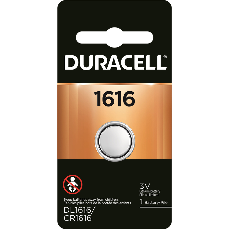 Duracell 1616 Lithium Coin Cell Battery