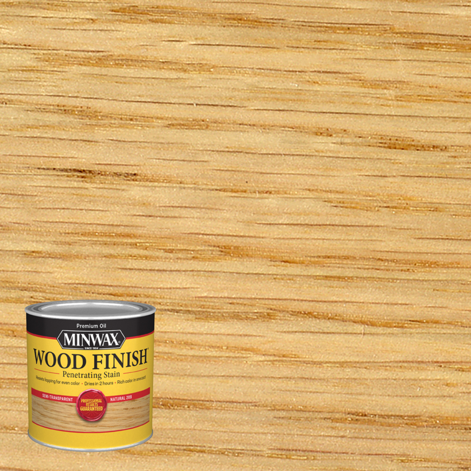 Natural Wood Finish, 1/2 Pt.