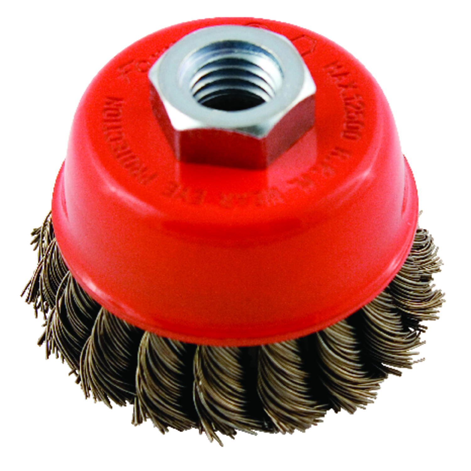 Knotted Wire Cup Brush, 2.75-In.