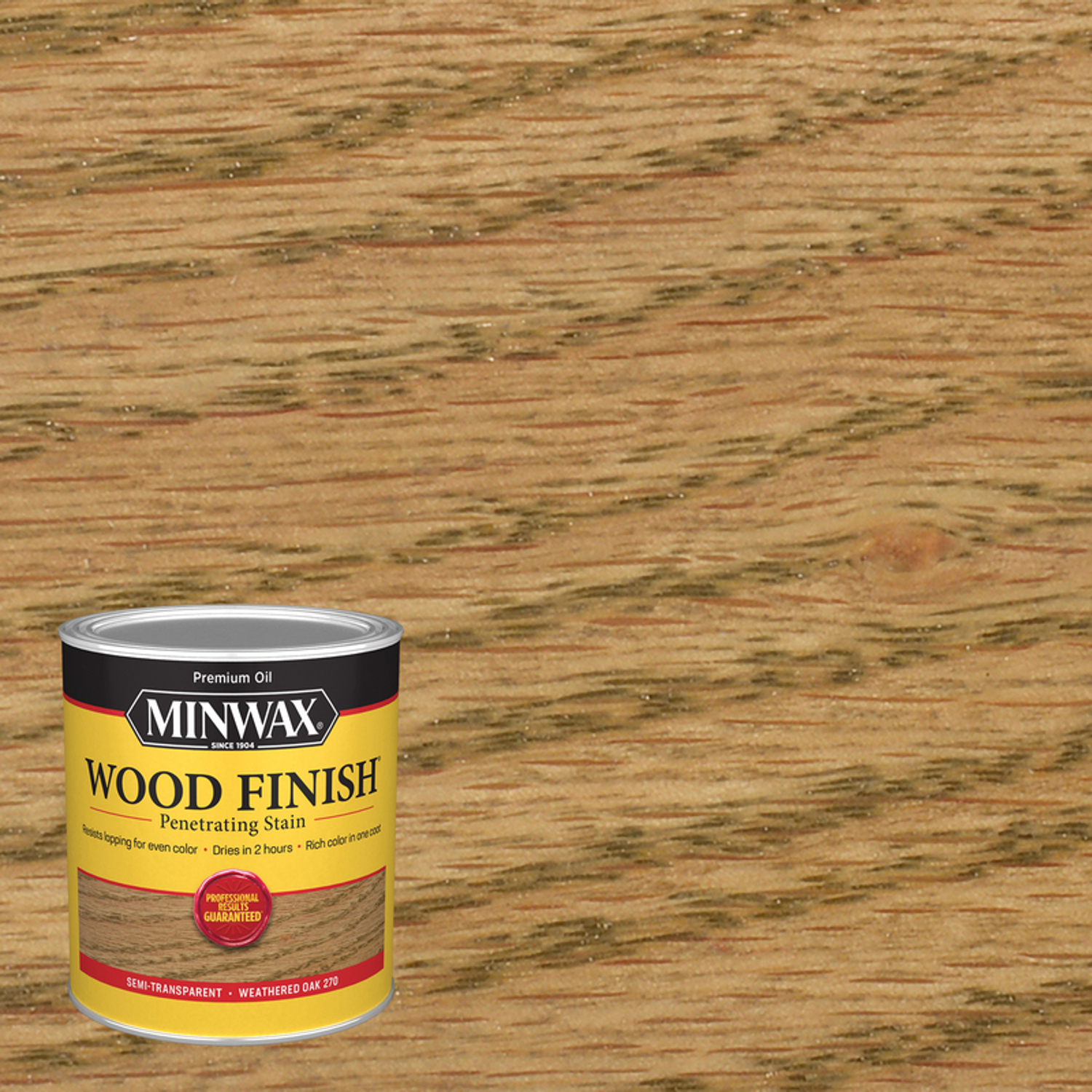 Wood Finish, Weathered Oak, 1-Qt.